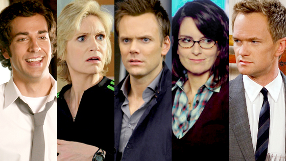 Zachary Levi, Chuck, Jane Lynch, Glee, Joel McHale, Community, Tina Fe, 30 Rock, Neil Patrick Harris, How I Met Your Mother Zachary Levi, Chuck, Jane Lynch, Glee, Joel McHale, Community, Tina Fe, 30 Rock, Neil Patrick Harris, How I Met Your Mother